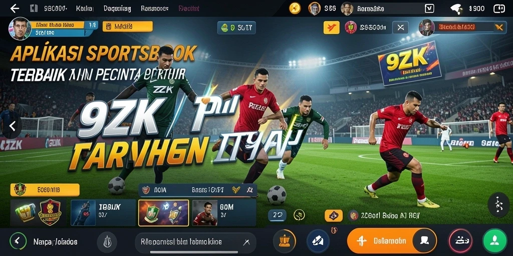 Tampilan gameplay menarik dan informatif di 9ZK.
