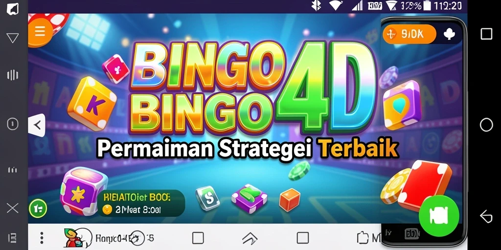 Screenshot gameplay <strong>BINGO4D</strong> menunjukkan keseruan bermain bingo secara sosial.