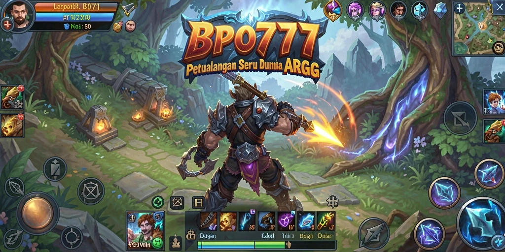 Gameplay BPO777 yang mendebarkan di dunia ARPG.
