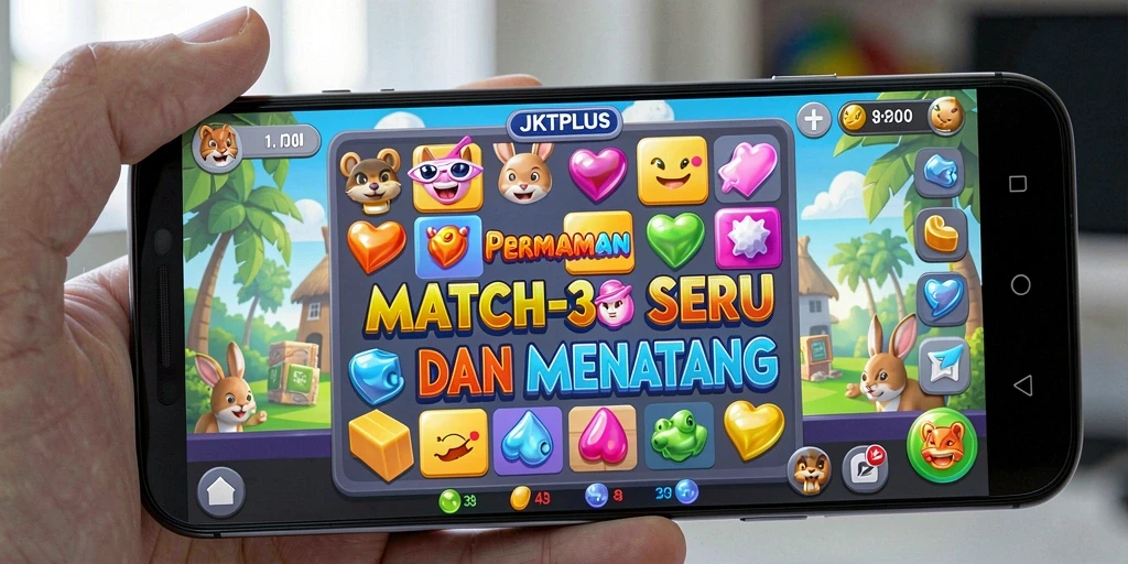 Tampilan grafik menawan dan gameplay seru dari JKTPLUS.