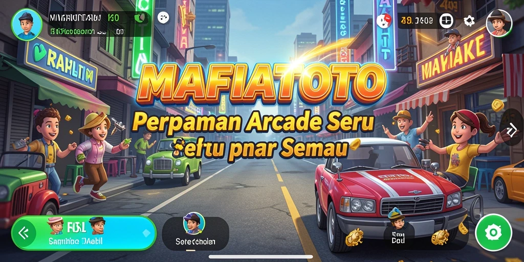 Screenshot gameplay MAFIATOTO yang menampilkan keseruan permainan Arcade.