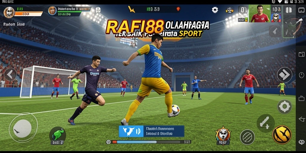 Tampilan gameplay dinamis dalam RAFI88 yang menarik dan penuh aksi.