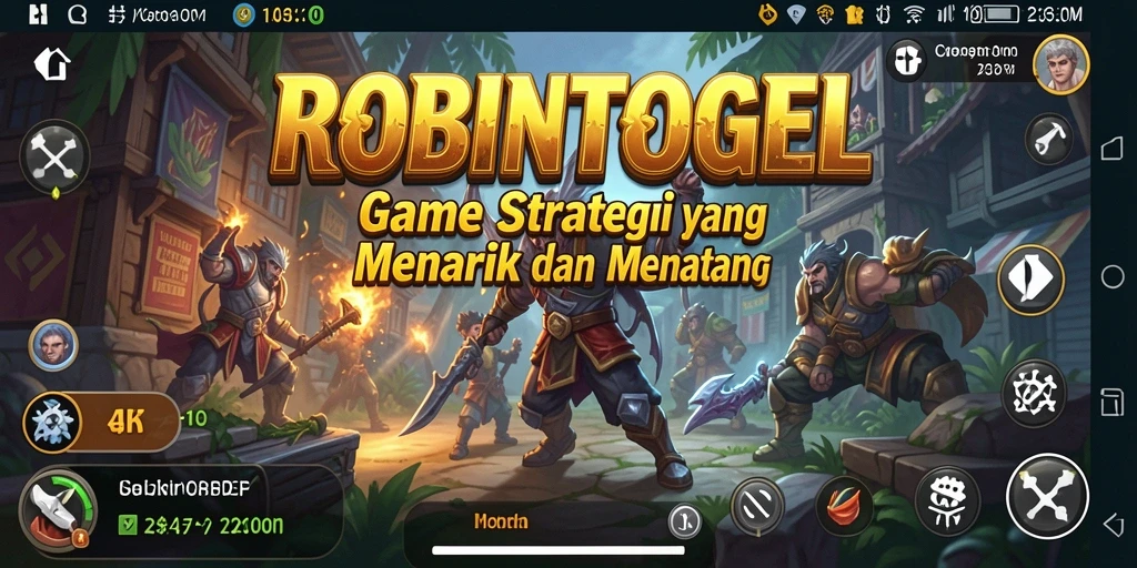 Tampilan gameplay SLG yang menarik dari ROBINTOGEL.