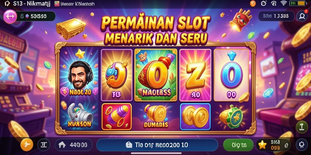 Screenshot gameplay S13 menampilkan keseruan bermain slot.