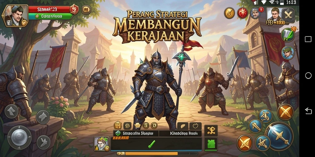 Tampilan gameplay <strong>SEMAR123</strong> yang penuh aksi dan strategi mendebarkan.